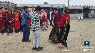 Magar Dance from Dhaubadi Students