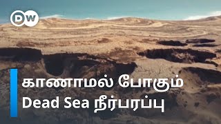 Dead Sea-யை விழுங்கும் அமிழ் துளைகள் - என்ன காரணம்? | Dead Sea is disappearing | DW Tamil