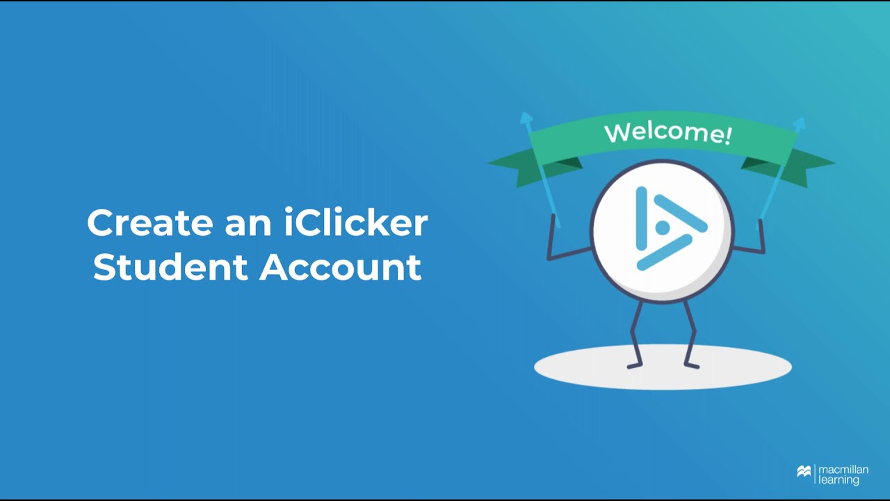 Create An IClicker Student Account - YouTube