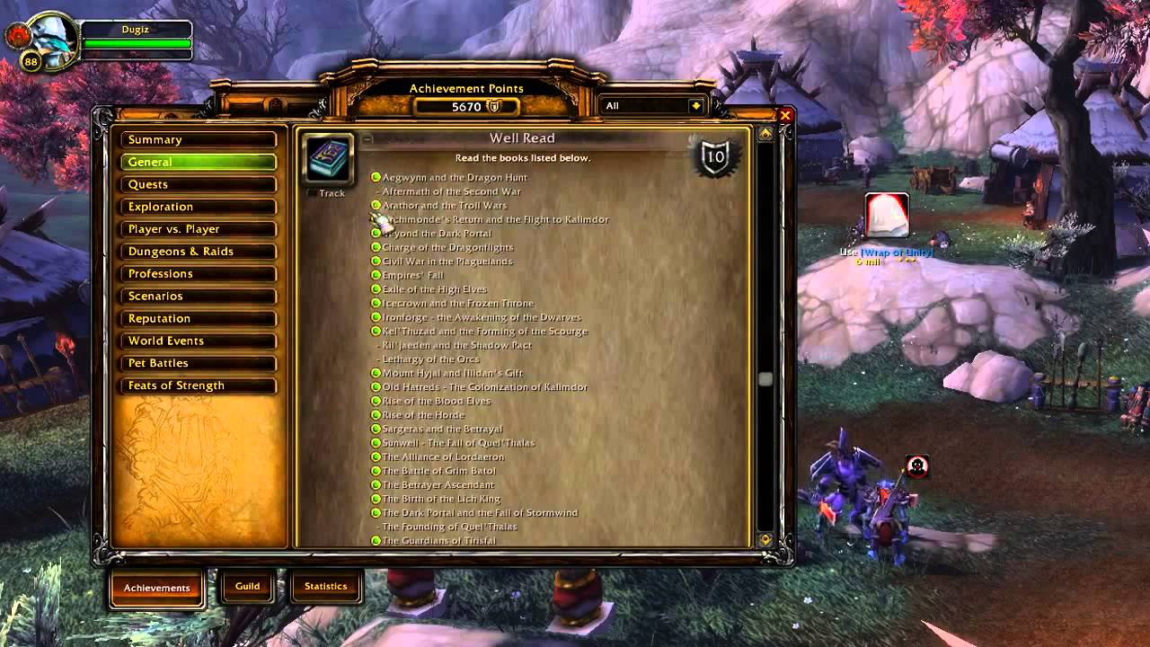Topguidegames Wow Extra Tracking Feature Dugi Guides邃 Youtube