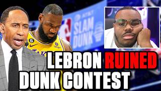 Stephen A Smith Keeps Lying About LeBron...