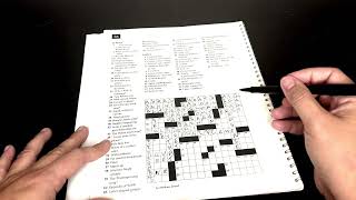 ASMR Crossword puzzle - NY Times Monday