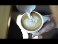 coffee magic latte art pour