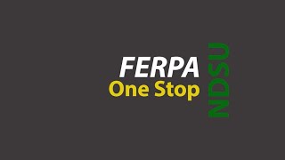 Completing the FERPA Release Form