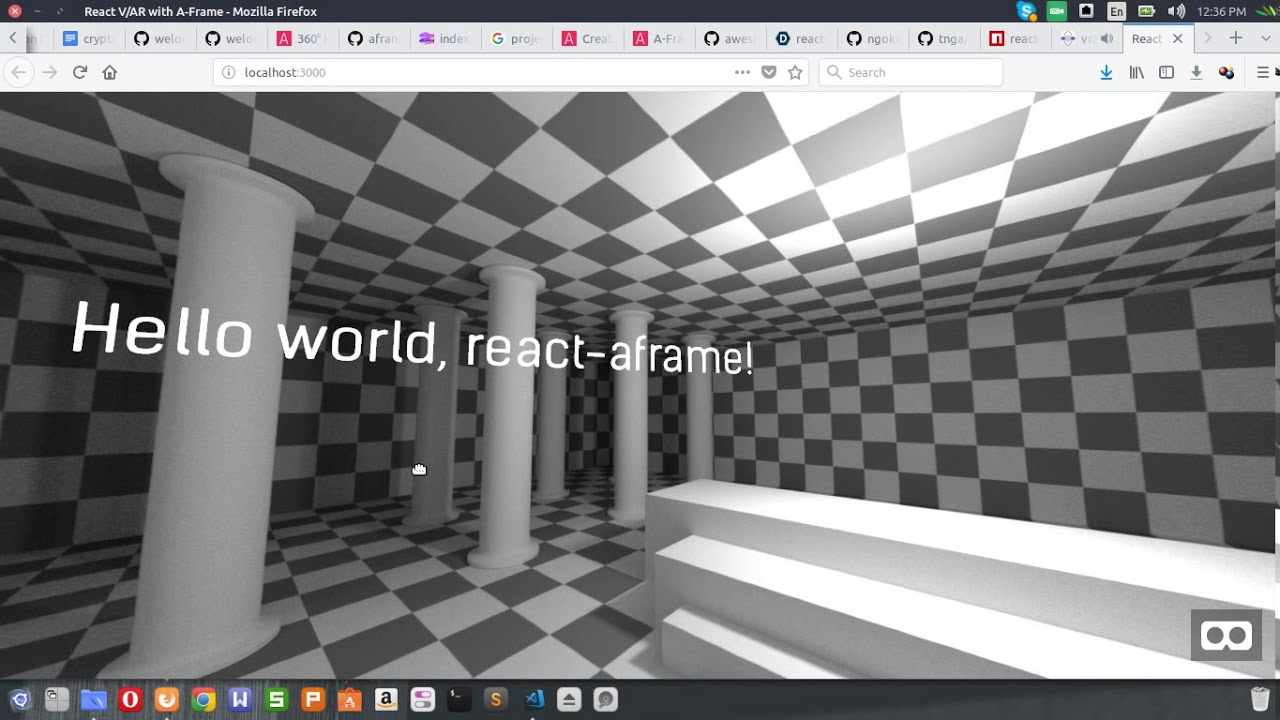 React Aframe Ar Overview Youtube