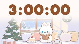180 minute timer Chill in the Winter 🎵 | 3 Hour Timer with Music for Classroom