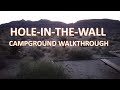 Hole-in-the-Wall Campground Review & Walkthrough, Mojave Desert