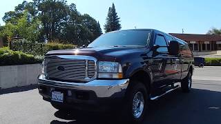 2003 Ford F250 Lariat Super Crew Cab Powerstroke Turbo Diesel 74k original miles 1 owner