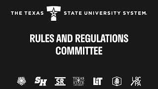 Rules and Regulations Committee Meeting - July 30, 2025