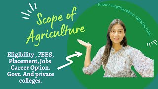 SCOPE OF B.Sc #agriculture👩‍🌾 IS IT WORTH IT ? WHAT NEXT AFTER B.Sc? JOBS,CAREER OPPORTUNITIES |