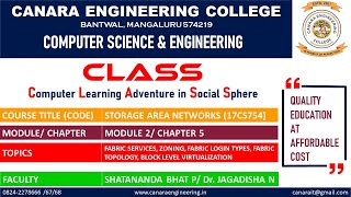 VTU SAN(17CS754)STORAGE AREA NETWORKS [Zoning and Virtualization] (M2 L11)