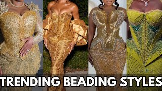 My Top 5 BEADING & EMBELLISHMENT TECHNIQUES + TOOLS | Luxury Beading Patterns for fashion designers