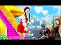 Rich Girl Vs Poor Boy! Billionaire Falls In Love With Poor Boy - Baby Doll Family's Funny Stories