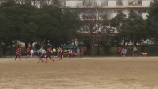 市川中学校VS入間市立上藤沢中学校_練習試合【午前】（2015/12/13）