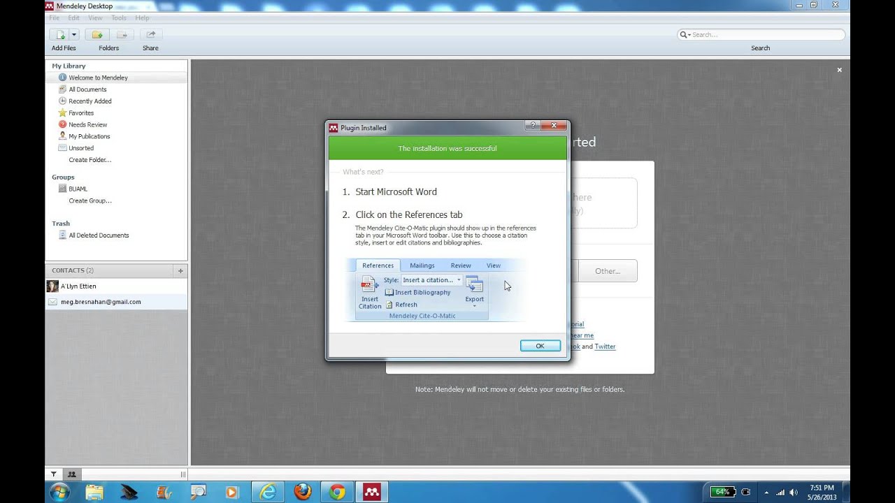 Mendeley Installation Tutorial - YouTube