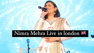 Live performance | UK tour 2024 | Nimra Mehra