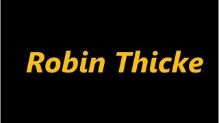 Robin Thicke - Blurred Lines - Lyrics
