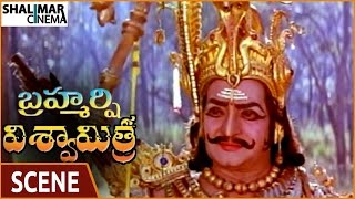 Brahmarshi Viswamitra Movie || NTR Best Introduction Scene || NTR, Balakrishna || Shalimarcinema