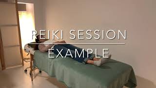 Hand Positions on a Reiki Session