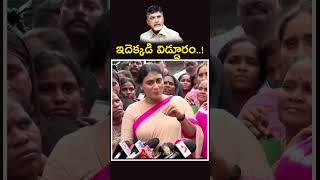 ఇదెక్కడి విడ్డూరం..|yssharmila |Myoveraction