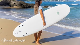 BeachAccess: 7'2 Standard Softboard / 7'2 スタンダード ソフトボード