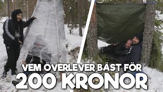 VEM ÖVERLEVER BÄST FÖR 200 KRONOR