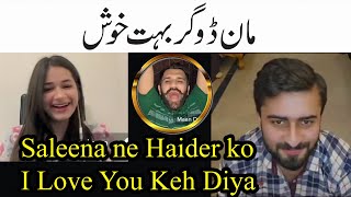 Saleena ne Haider ko I Love You Khe Diya | Haider Shah Tiktok Live