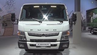 Mitsubishi Fuso Canter 3C15D Double Cab Tipper Truck (2017) Exterior and Interior in 3D