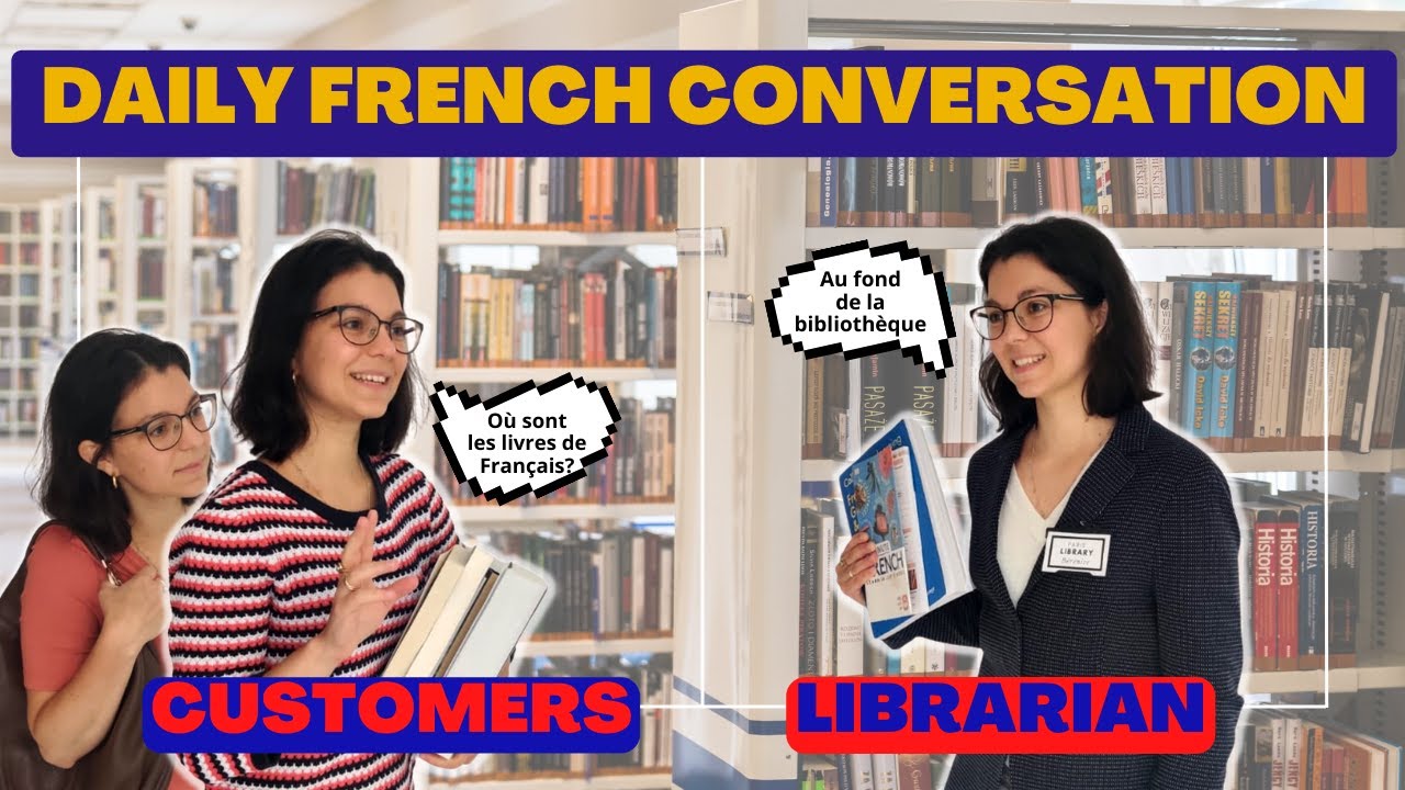 🇫🇷 Daily French Conversation Practice With Subtitles - Improve Your ...