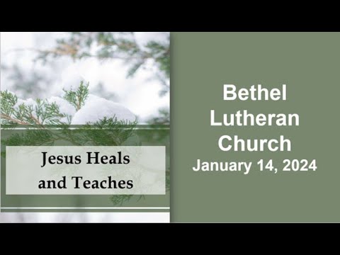 Jan14 2024 Sermon - YouTube