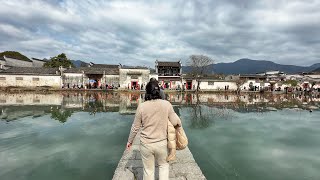 🇨🇳 Hongcun Village Day Trip, the Most Famous China Ancient Village in the World - Walking Tour 4K