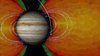Animation of Radiation Environment for Juno’s First Science Flyby