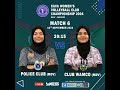 CAVA Women's Volleyball Club Championship 2024Police Club (MDV) vs Club Wamco (MDV)