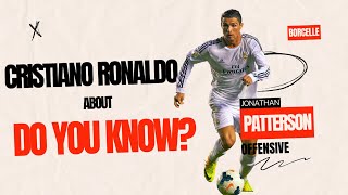 THE INFORMATION YOU DON'T KNOW ABOUT CRISTIANO RONALDO 🤯