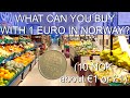 What can you buy in Norway for 1€, 1£, 10Kr, 57Pesos I Norway Vlog