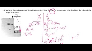 #16 Chapter 3 2D-Kinematics Practice Packet