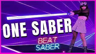 ONE SABER *UPDATE* | Toughest Beat Saber Levels on Expert+