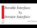 Iterable vs Iterator interface in Java | Java Beginners Tutorial