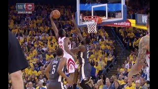 Rockets' James Harden Destroys Warriors' Draymond Green with Poster Dunk