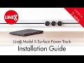 Line8 Model S Surface Power Track Installation Guide