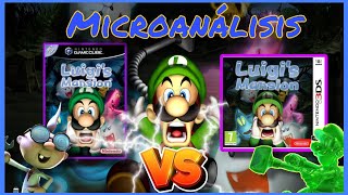 ¡¿MARIO?! 🏚️ Microanálisis Luigi's Mansion (GameCube VS Nintendo 3DS)