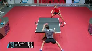 Timo Boll vs Mattias Karlsson  - T2 APAC League 2017 - Round 2