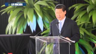 Presidente chino Xi Jinping en Costa Rica