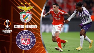 Benfica vs. Toulouse: Extended Highlights | UEL Play-off 1st Leg | CBS Sports Golazo - Europe