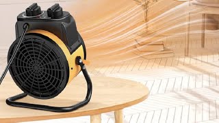 Electric Heater, Portable Heater Fan, 1500W Indoor Space Heater Review, Well designed \u0026 very well ma