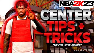 5 TIPS TO BECOME A BETTER CENTER IN NBA 2K23! BECOME BETTER INSTANTLY!