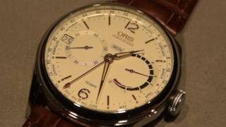 Oris Calibre 113 presented by Oris Co-CEO Rolf Studer (2017)