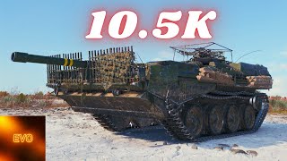 Strv 103B  10.5K Damage 10 Kills \u0026 Strv 103B  10K Dmg World of Tanks