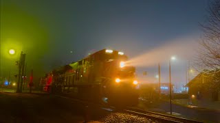 Monsterous NS 283/NS 243: BNSF 3705 7595 7213 NS 4074 4660 Duluth GA