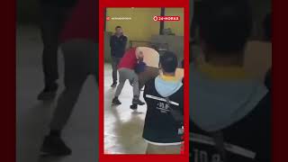 Silla musical en Balmaceda termina en violenta pelea a combos | 24 Horas TVN Chile
